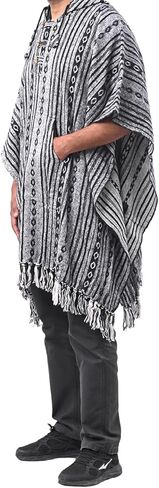 THE COLLECTION ROYAL Baja Hoodie Men Women Classic Mexican Pullover Sweater Drug Rug Hippie Surf Serape Poncho Jacket Winter in Saudi Arabia
