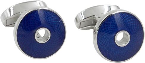 Sapphire Navy Blue Cufflinks | Gift for Him | Premium Cuff Links | Gift for Men | Husband Present in Saudi Arabia