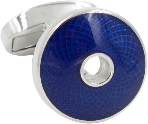 Sapphire Navy Blue Cufflinks | Gift for Him | Premium Cuff Links | Gift for Men | Husband Present in Saudi Arabia