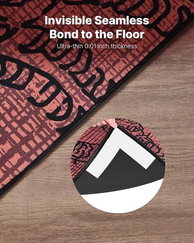 VEVOR Double Sided Carpet Tape, 2 Inch x 30 Yards, Strong Adhesive and Residue-Free, Heavy-Duty Sticker Rug Tape Grippers for Area Rugs, Carpets, Laminate, Tile, Concrete, and Hardwood Floors in Saudi Arabia