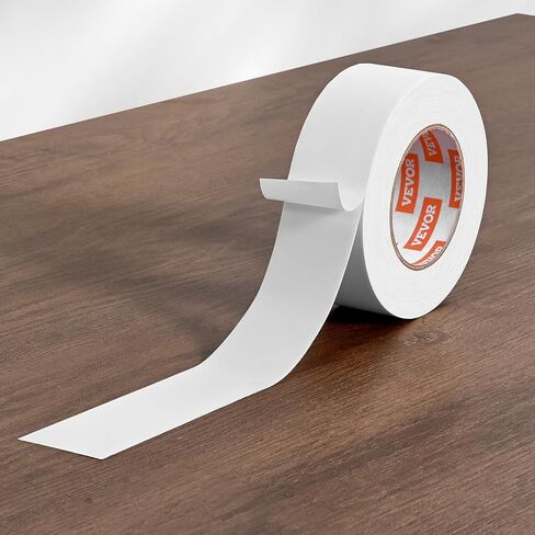 VEVOR Double Sided Carpet Tape, 2 Inch x 30 Yards, Strong Adhesive and Residue-Free, Heavy-Duty Sticker Rug Tape Grippers for Area Rugs, Carpets, Laminate, Tile, Concrete, and Hardwood Floors in Saudi Arabia