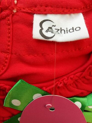 Girls 2pcs Long Cotton Christmas Santa Pajamas Sleepwear Set Red(4-5T,Red) in Saudi Arabia