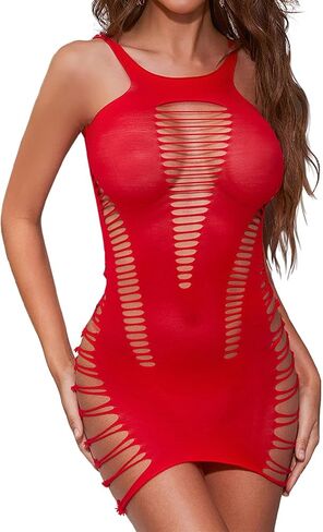 Sexy Lingerie for Women Naughty Fishnet Lingerie Set Bodysuit Outfits Teddy Babydoll Erotic Mesh Women’s Outfits in Saudi Arabia