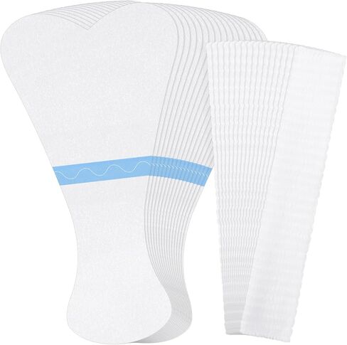 60 Pcs Tucking Tape Kit Include 30 Clear Tucking Tape and 30 Tubular Gauze Invisible T-tape for Trans Women, Transgender, Nb, Drag Queens, Crossdressing, Cosplayers in Saudi Arabia