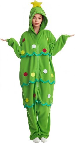 Adult Onesie Pajamas Costume Halloween Christmas Cosplay Unisex Party Costume in Saudi Arabia