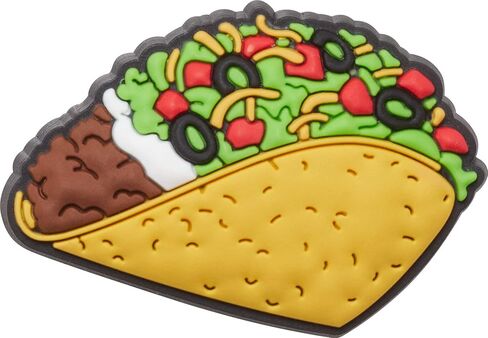 Crocs Jibbitz Food - Stylish Shoe Charms - Synthetic Material - Jibbitz Packs Shoe Charms - One-of-a-kinds Food Jibbitz Foodie 5-Pack One Size One Size in Saudi Arabia