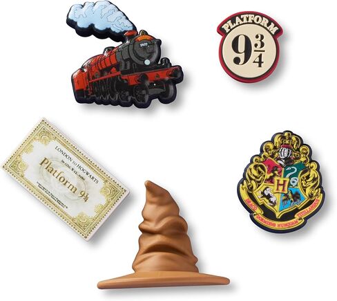 Crocs Jibbitz Wizarding World of Harry Potter Shoe Charms, Wizarding World, 5-Pack in Saudi Arabia