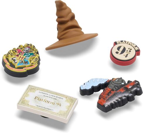 Crocs Jibbitz Wizarding World of Harry Potter Shoe Charms, Wizarding World, 5-Pack in Saudi Arabia