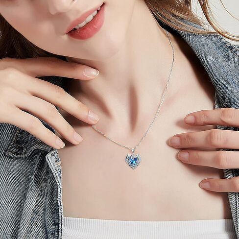 Dorunmo Personalized Locket Necklace 925 Sterling Silver that Holds Pictures Butterfly Birthstone Photo Heart Locket Custom Jewelry Congratulations New Beginnings New Job Gifts for Women in Saudi Arabia