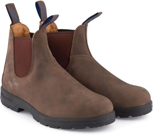 Blundstone Unisex 584 Rustic Brown Thermal Leather ChelseaThermal Ankle Boots in Saudi Arabia
