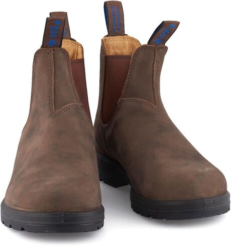 Blundstone Unisex 584 Rustic Brown Thermal Leather ChelseaThermal Ankle Boots in Saudi Arabia