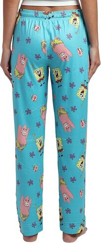 Spongebob Squarepants and Patrick All-Over Print Women's Sleep Pajama Pants in Saudi Arabia