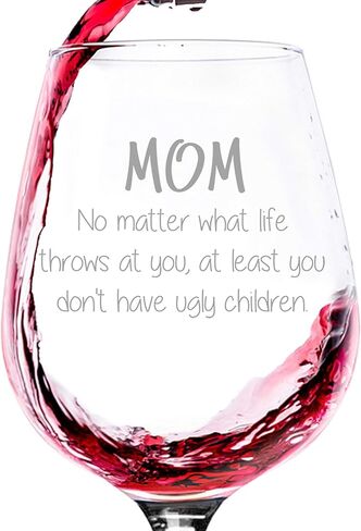 Best Mom Ever Glass Coffee Mug - Birthday Gifts for Mom from Daughter, Son - Unique Mom Gifts from Husband, Kids, Child - Top Bday Present Idea for Wife - Fun Mother Mug, Novelty Cup in Saudi Arabia