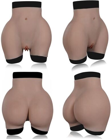 YRZGSAWJ Silicone Hip Enhancer Butt lift Silicone Panty Shaper Push up hips No Sticky for Crossdresser Transgender in Saudi Arabia