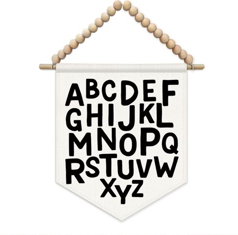 sjdfcsa الأطفال غرفة اللعب جدار الفن ديكور، ديكور غرفة الأطفال، بارد نادي الأطفال العصرية البرتقالية متقلب بوهو الجدار شنقا عرض راية العلم للبنين الفتيات الحضانة غرفة نوم الطفل غرفة اللعب in Kuwait