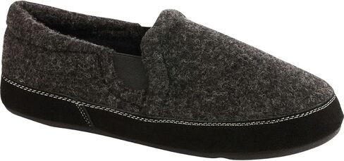 Acorn Men's Fave Gore Slipper, Charcoal Tweed, 9-10 Wide in Saudi Arabia