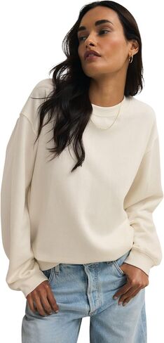 Z SUPPLY Women's Boyfriend Sweatshirt in Saudi Arabia