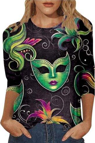 Mens Mardi Gras Shirt Sparkly Green Women Dresses Girls Outfit for Activewear Tee Dress Tshirts Hoodie Shirts Madi in Saudi Arabia