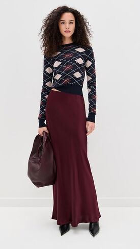 Enza Costa Women's Silk Full Length Skirt in Saudi Arabia