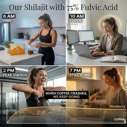 Shilajit Honey Sachets – 3900mg Liquid Complex with 85+ Trace Minerals, Cinnamon, Zinc, Turmeric & Probiotics – Energy, Focus & Recovery Adaptogen for Men & Women – Cognitive & Hormonal Support in Saudi Arabia