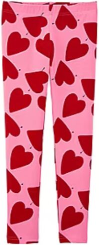 Carter's Toddler Girls Valentine Heart Leggins, Pink/Red, 4T in Saudi Arabia