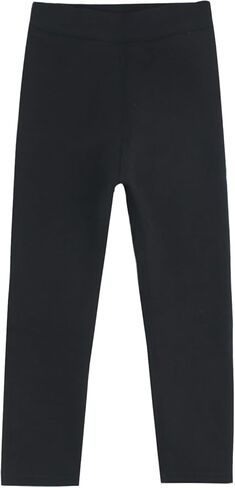 Girls Fleece Lined Leggings Winter Warm Cotton Pants for Kids 2-11 Years in Saudi Arabia