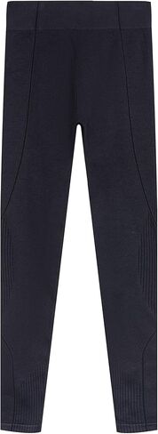 Bienzoe Girls Stretchy Yoga Legging: High Waisted Slim Fit Tights - Casual for Kids Aged 7-13 School Dance Workout Daily Wear in Saudi Arabia