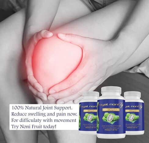 Royal Noni Capsules 100% Organic Noni Fruit Sustainably Grown and Harvested With Fijian Noni Natural Source of Antioxidant and Amino Acids in Saudi Arabia
