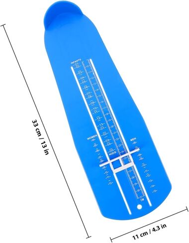 Adult Foot Gauge Measuring Ruler US Foot Measuring Device Lightweight for Teens Accurate Shoe Measurement Tool in Saudi Arabia