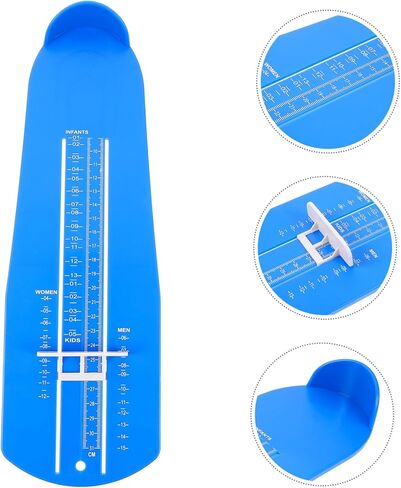 Adult Foot Gauge Measuring Ruler US Foot Measuring Device Lightweight for Teens Accurate Shoe Measurement Tool in Saudi Arabia