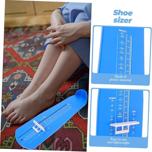Adult Foot Gauge Measuring Ruler US Foot Measuring Device Lightweight for Teens Accurate Shoe Measurement Tool in Saudi Arabia