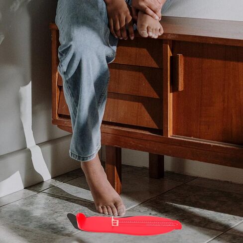 NOLITOY Adult Foot Measuring Ruler with Tape Measure Lightweight and Portable Foot Gauge for Accurate Shoe Measurement Suitable for Men and Women at Home Shoe Stores Random Color in Saudi Arabia