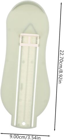 Foot Measurer for Boy Girl Lightweight Blue Foot Gauge with Smooth Surface and Slider Accurate Shoe Measuring Tool for Years in Saudi Arabia