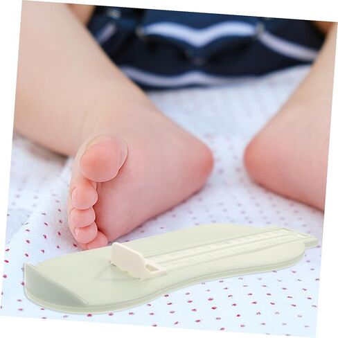 Foot Measurer for Boy Girl Lightweight Blue Foot Gauge with Smooth Surface and Slider Accurate Shoe Measuring Tool for Years in Saudi Arabia