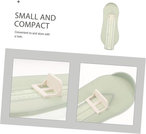 Foot Measurer for Boy Girl Lightweight Blue Foot Gauge with Smooth Surface and Slider Accurate Shoe Measuring Tool for Years in Saudi Arabia