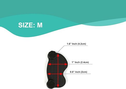 Keloid Compression Earring (Size M) – Clinically Designed Medical Pressure Bean Helix Earlobe For Ear Keloid Removal, Post-Surgery Healing & Scar Treatment in Saudi Arabia
