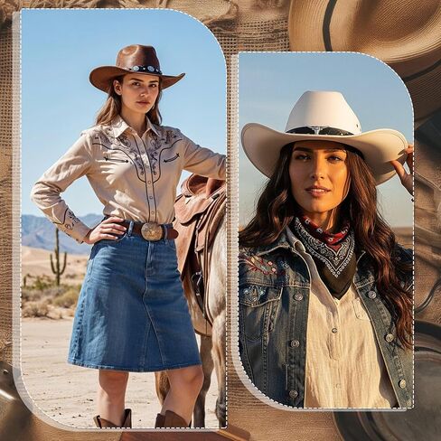6Pcs Cowboy Hat Bands for Women Men, Ethnic Western Hats Belts, 6 Styls Adjustable Cowboy Hat Band, Western Hatbands Decorating Supplies with Turquoise, Beaded, Star, Cow Pattern in Saudi Arabia