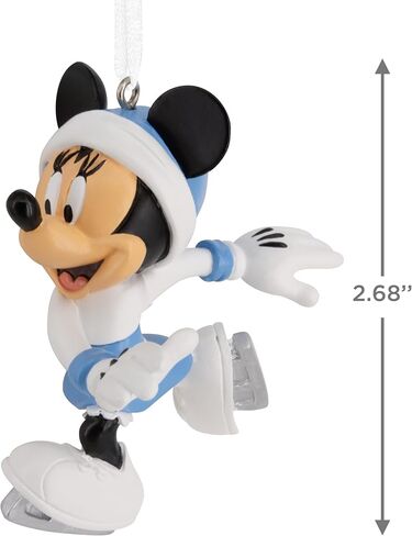Hallmark Disney Minnie Mouse Ice Skating Christmas Ornament, Gifts for Disney Fans in Saudi Arabia