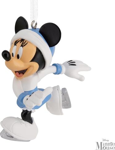 Hallmark Disney Minnie Mouse Ice Skating Christmas Ornament, Gifts for Disney Fans in Saudi Arabia