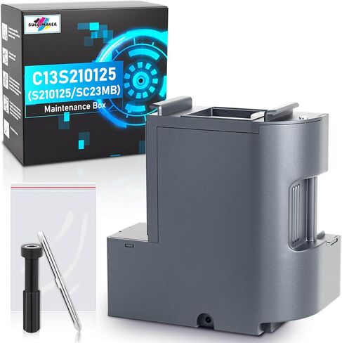 F570 Maintenance Box (C13S210057/S2100/SC13MB) Replacement for Epson Surecolor SC-F570 SC-T3170 SC-T3170M SC-T3170X SC-T5170 SC-T5170M SC-T2170 Printers, Compatible for Epson F570 Maintenance Box in Kuwait