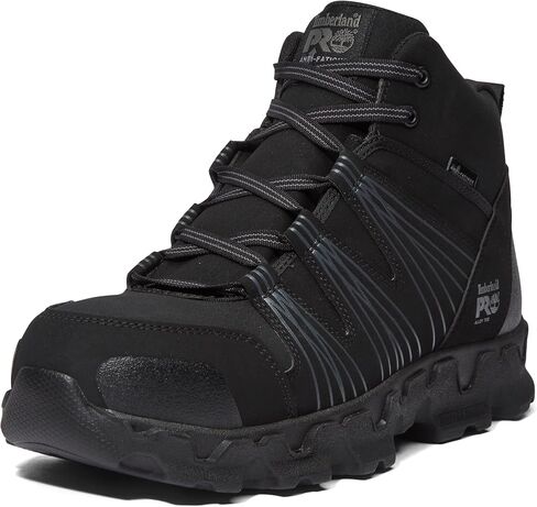 Timberland PRO Men's Powertrain Mid Alloy Toe ESD Industrial Hiking Boot in Saudi Arabia