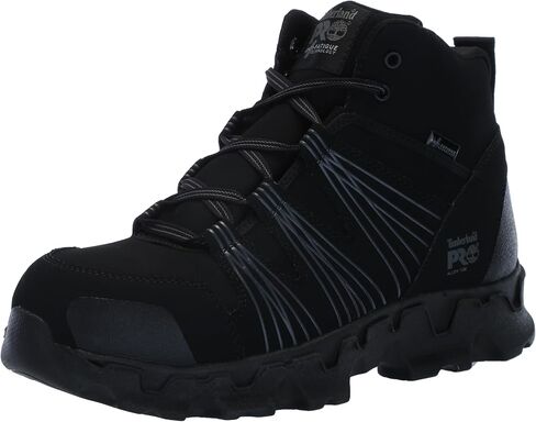 Timberland PRO Men's Powertrain Mid Alloy Toe ESD Industrial Hiking Boot in Saudi Arabia
