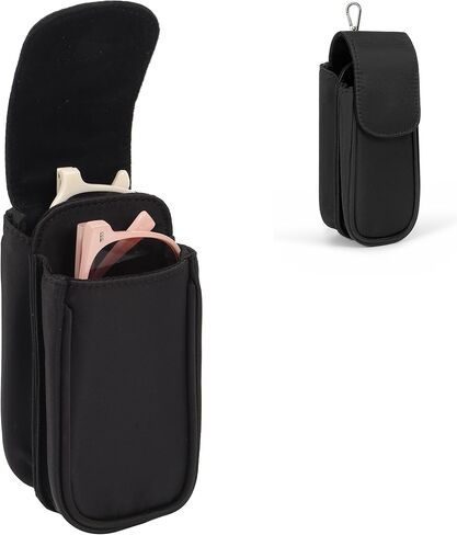 حافظة نظارة مزدوجة، حافظة نظارة ناعمة محمولة تتسع لحقيبة نظارة شمسية مضادة للخدش للنساء والرجال in Kuwait