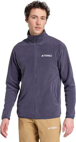 adidas mens Terrex Multi Essentials Full-zip Fleece Hiking Jacket in Saudi Arabia