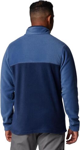 Columbia Mens Steens Mountain Half Snap Fleece Jacket, Collegiate Navy/Dark Mountain, Medium in Saudi Arabia