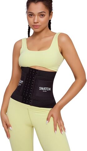 Hook & Eye Waist Trainer - Adjustable Tummy Control Girdle, Breathable Shapewear for Workouts & Postpartum in Saudi Arabia