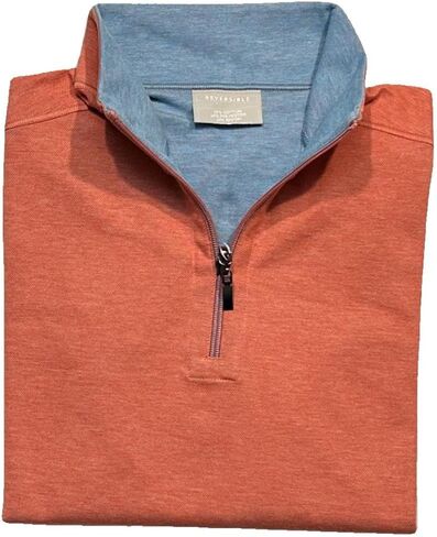 Nicoby by Age of Wisdom Reversible 1/4 Zip Knit Sweater in Saudi Arabia