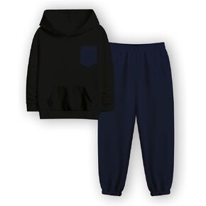 الأولاد ملابس طويلة الأكمام البلوز هوديي Sweatpants قطعتين ملابس الخريف الشتاء in Kuwait