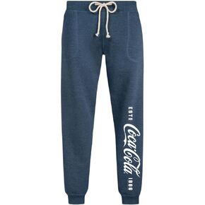 HYBRID APPAREL - Coca-Cola - Coke Est 1886 - Women's French Terry Jogger Pant - Size Medium Heather Indigo in Saudi Arabia