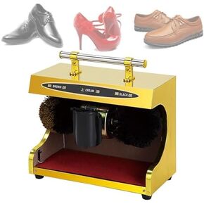 Fully Automatic Electric Shoe Polisher | Induction Technology, Titanium Finish | Effortless Shine & Maintenance | Perfect for Home & Office Use | All Shoe Types in Saudi Arabia